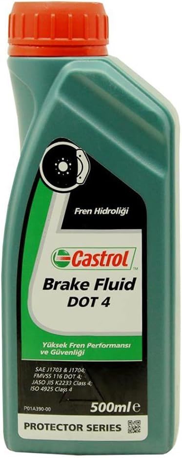 CASTROL  BRAKE FLUİD DOT 4 FREN HİDROLİK SIVISI 500 ML