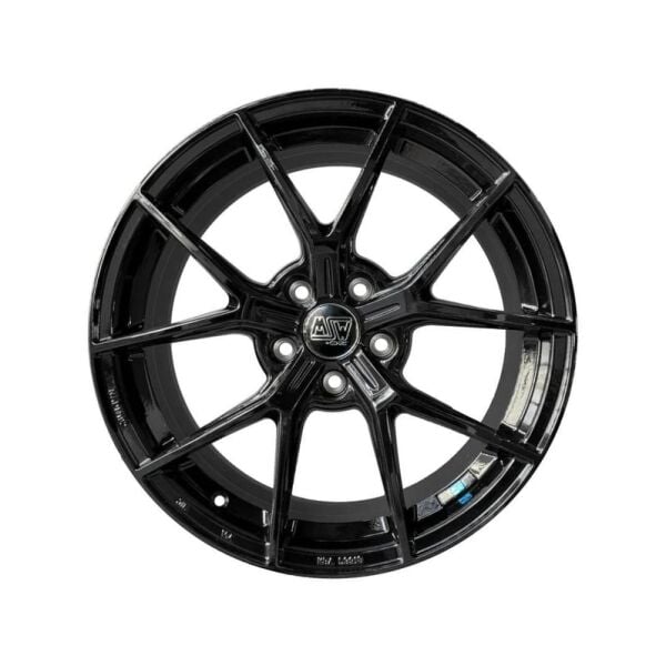 JANT 8X18 5X112 ET48 73.1 MSW GLOSS BLACK MSW-P1 (4 ADET)